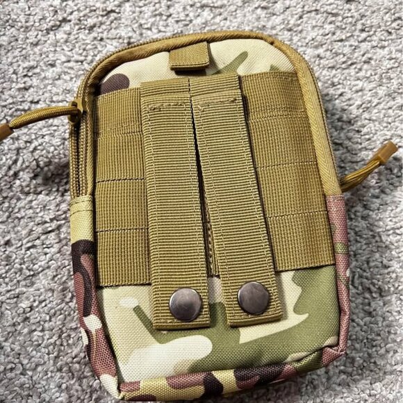 Phone Holster Pen Holder Molle Pouch EDC Belt Waist Bag - Picture 2 of 4